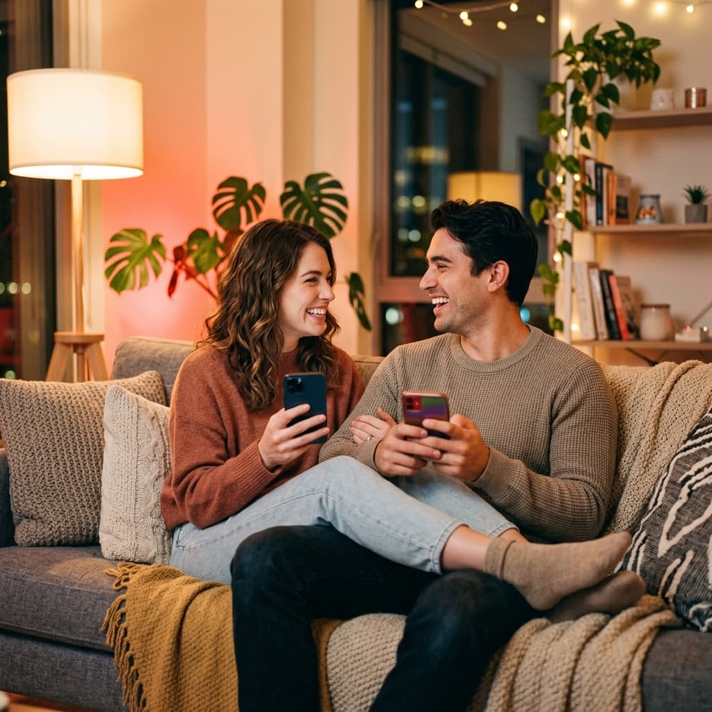 Couple playing CupiWeek